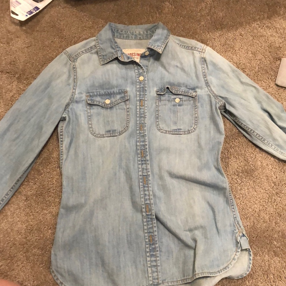 MOSSIMO jean shirt